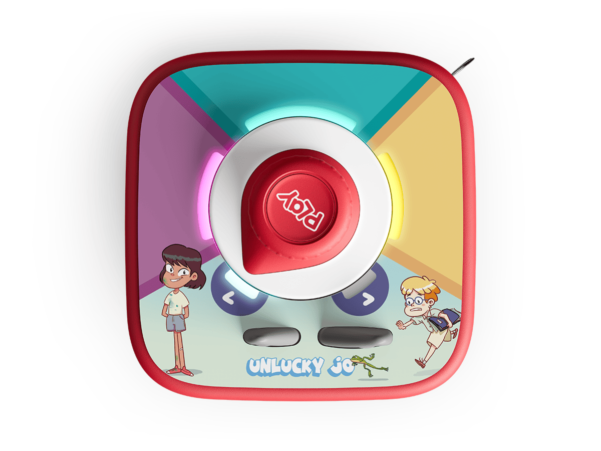 Tonieplay Unlucky Jo A Fun Day of Chaos Game and Controller Audio Character Remote Activity