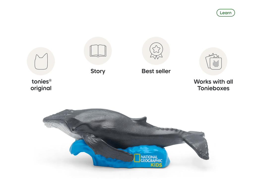 National Geographic Kids Whale Tonie Audio Character