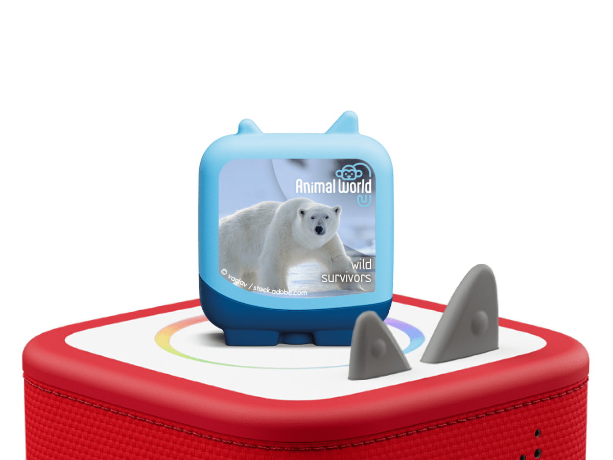Animal World Wild Survivors Pocket Tonies 4 Pack Audio Character