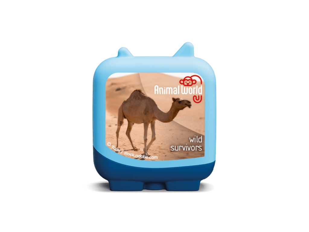 Animal World Wild Survivors Pocket Tonies 4 Pack Audio Character