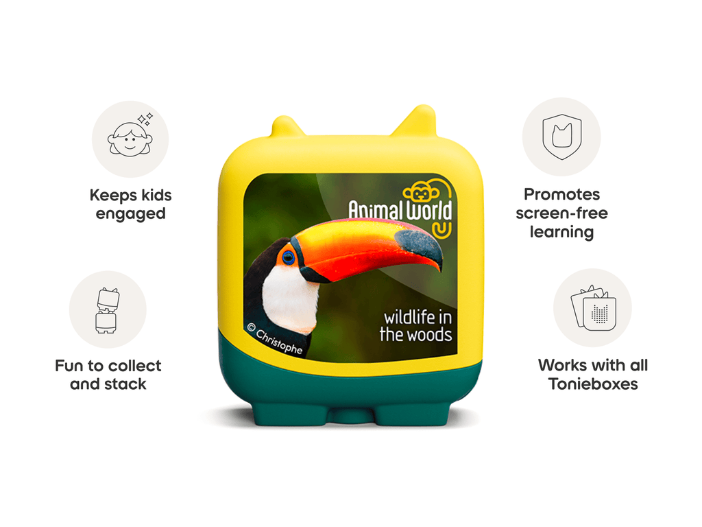 Animal World Wildlife in the Woods Pocket Tonies 4 Pack Audio Character