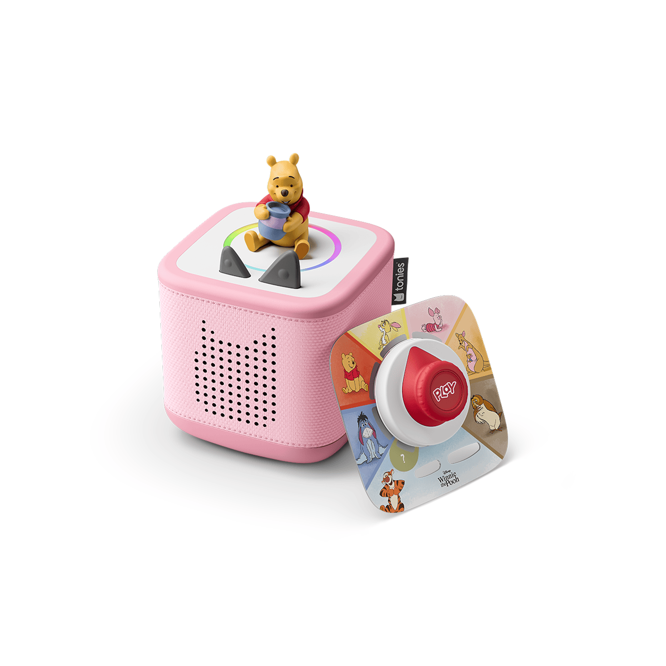 Disney Winnie the Pooh Toniebox 2 Play Set Cloud Pink Audio Player Collection