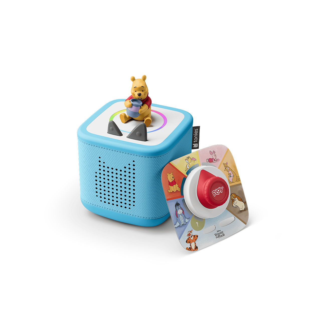 Disney Winnie the Pooh Toniebox 2 Play Set Sky Blue Audio Player Collection