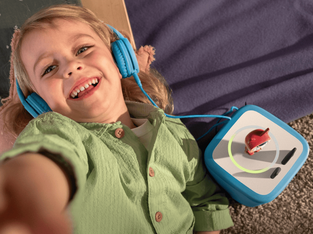 Wired Headphones Sky Blue Premium