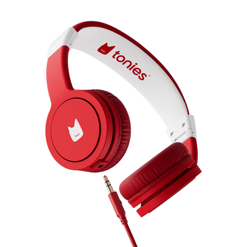 Wired Headphones Sunset Red Premium