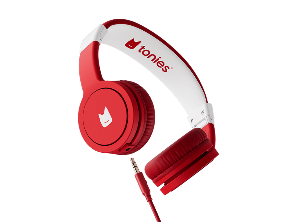 Wired Headphones Sunset Red Premium
