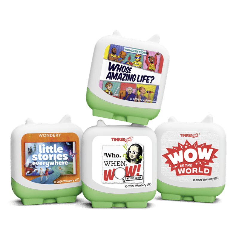 Wondery Kids Pocket Tonies 4 Pack Audio Character