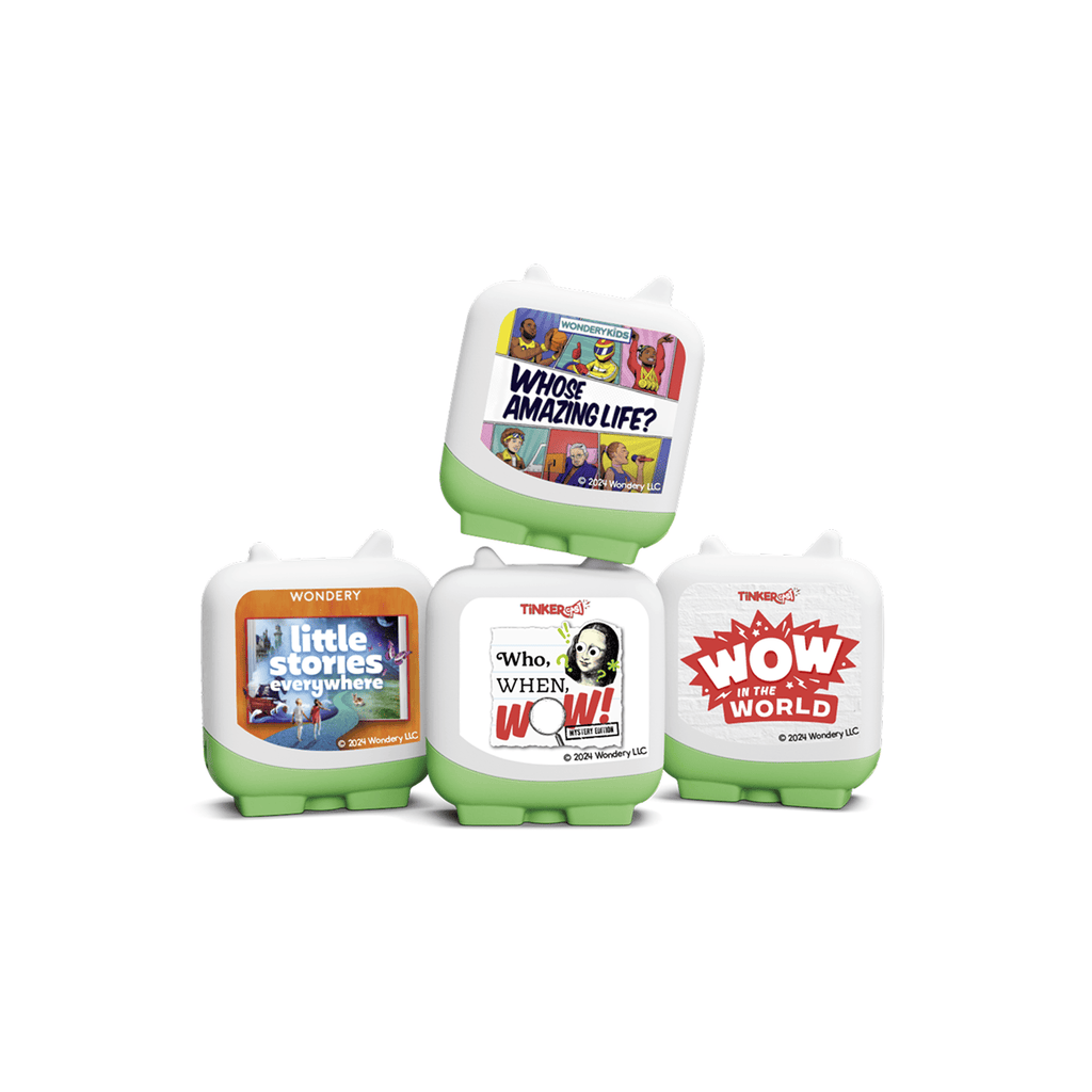 Wondery Kids Pocket Tonies 4 Pack Audio Character