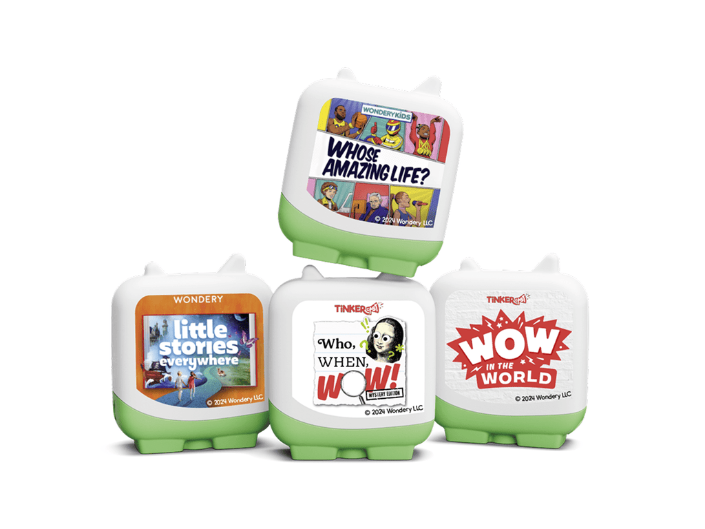 Wondery Kids Pocket Tonies 4 Pack Audio Character