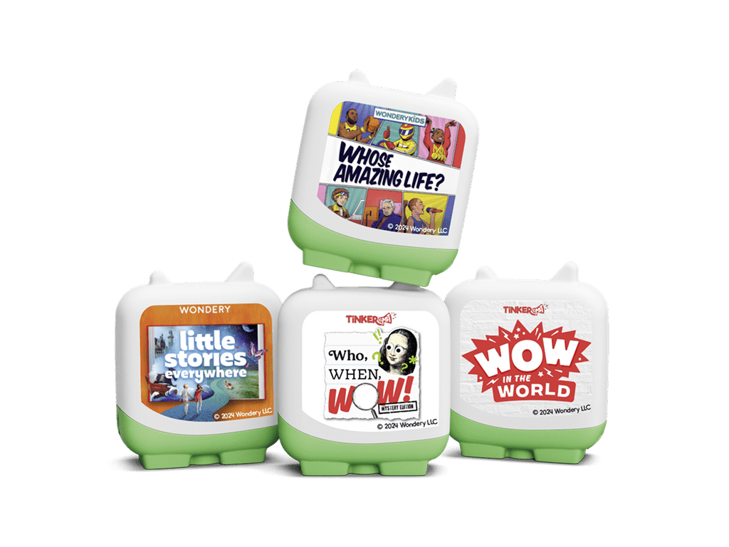 Wondery Kids Pocket Tonies 4 Pack Audio Character