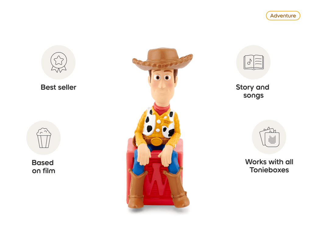 Disney and Pixar Toy Story Woody Tonie Audio Character Tale