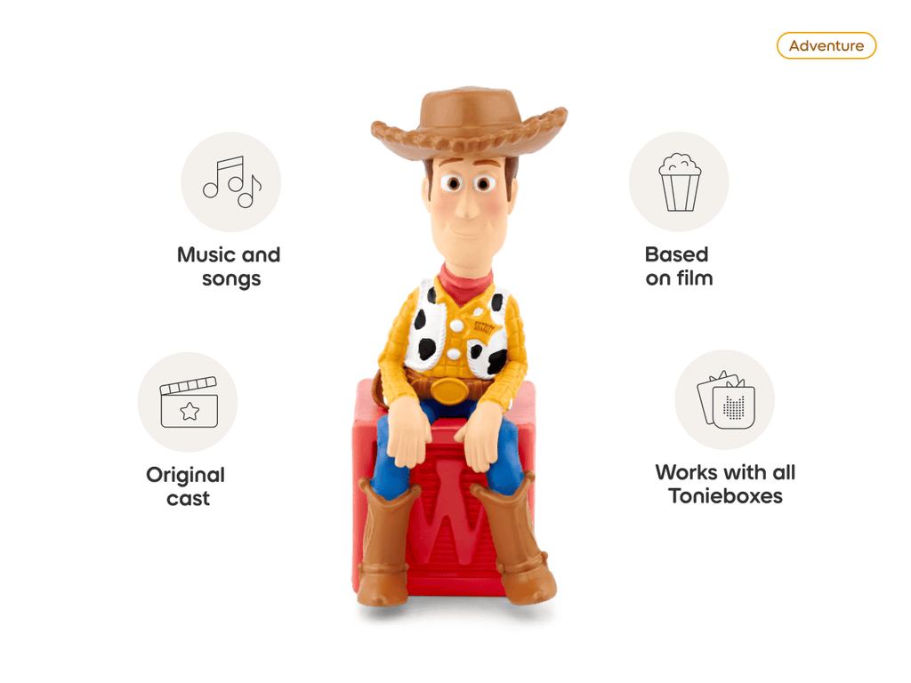 Disney and Pixar Toy Story Woody Tonie en Español Audio Character Tale