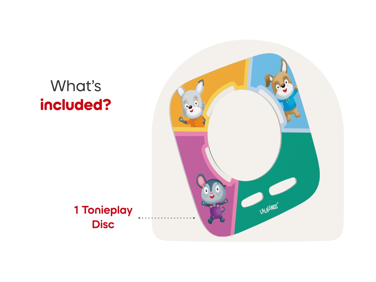 Tonieplay Lalalinos Your Day in Bumbaloo Game and Controller Audio Character Remote Activity